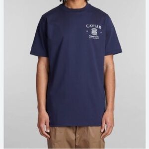 Family First Milano Caviar Print Tee Crewneck T Shirt